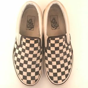 🏁Platform checkerboard vans 🏁